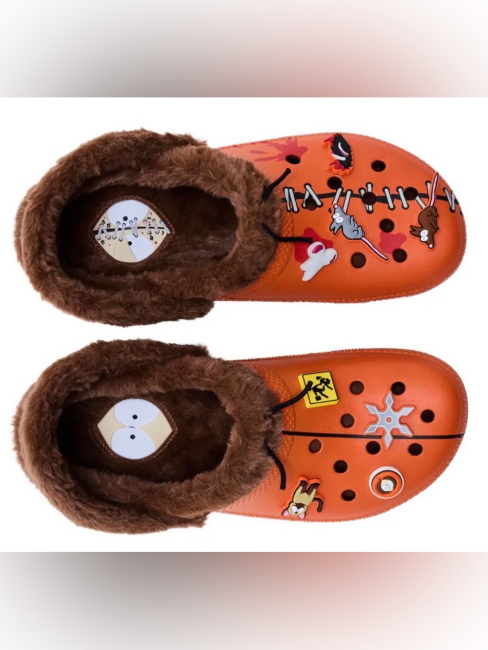 Crocs x Kenny South Park Classic Lined Clogs Men's 8/ Women's 10 NWT
